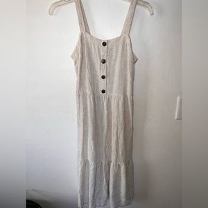 NWT Monteau Los Angeles Linen Dress